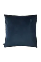 Povlak na polštář s bavlnou BOSS BVELVET Midnight 43 x 43 cm tmavomodrá barva