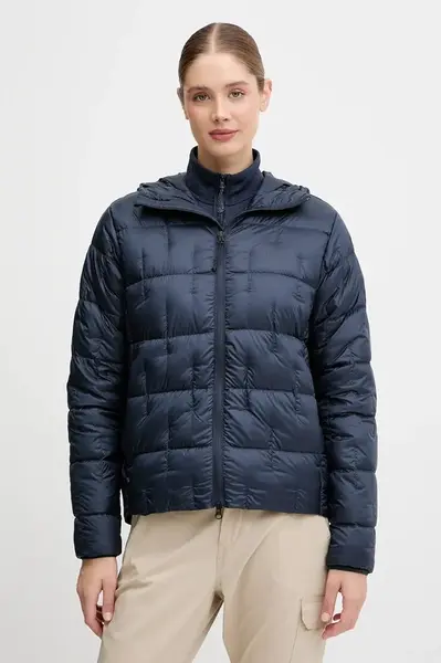 Outdoorová bunda Haglöfs Hede tmavomodrá barva, 608098