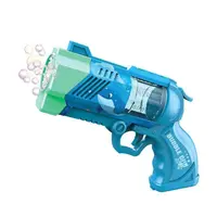 Pistole bublifuk modrá se světlem