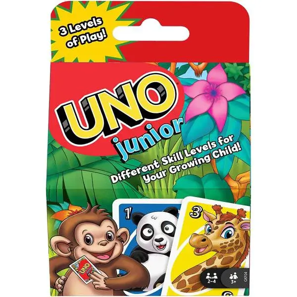 Mattel Uno junior zvířátka