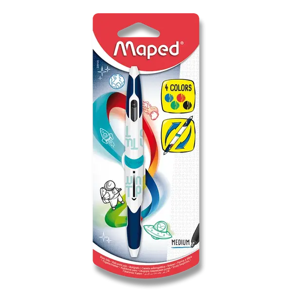 Kuličkové pero Maped TwinTip 4 Collector