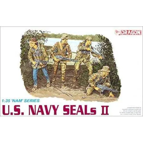 Model Kit figurky 3316 - U.S. NAVY SEALs II (1:35)
