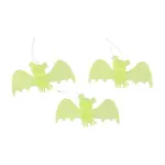 Dekorace netopýr svítící ve tmě 3 ks