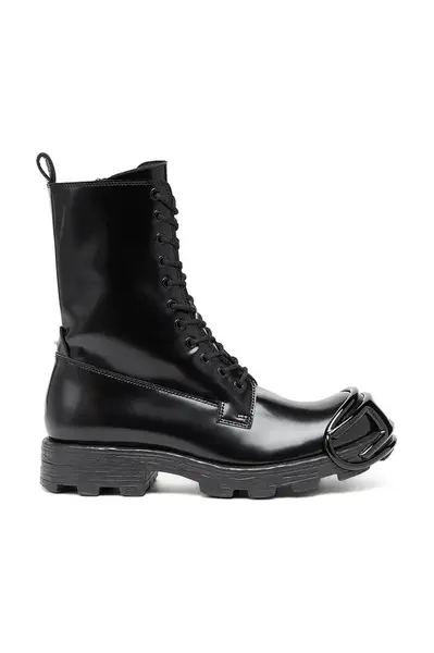 Kožené kotníkové boty Diesel D-Hammer Bt D