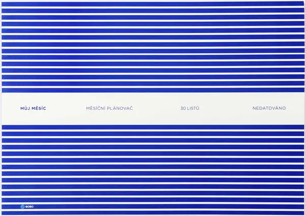 Nedatovaný plánovač Měsíční