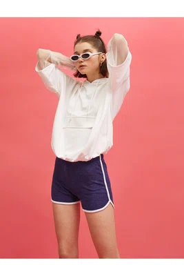 Koton Women&#039;s Navy Blue Shorts