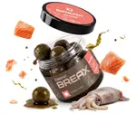 Delphin boilies v dipu breax seaker oliheň losos 200 ml - 16 mm