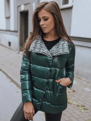 Dámská bunda DELSY zelená Dstreet