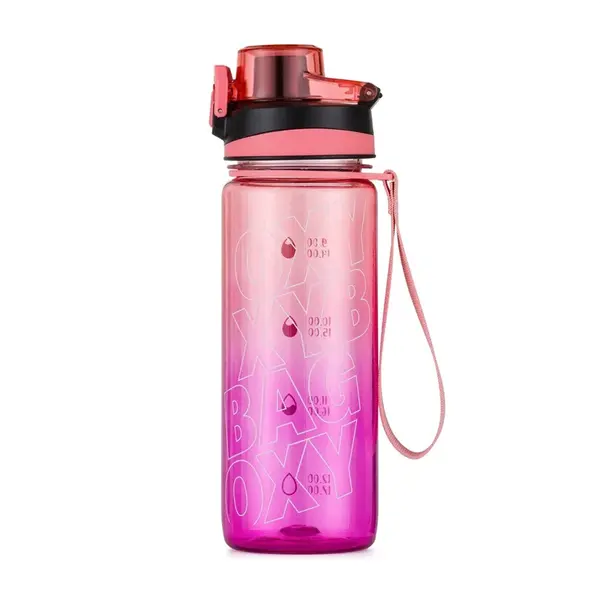 OXY LiFE - fľaša na vodu Ombre Rose, 800 ml