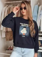 Dámská oversize mikina s potiskem GOOSHY