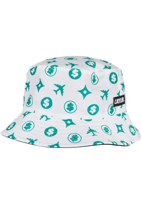 L Voyage Reversible Bucket Klobouk bílá/mc