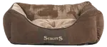 Pelíšek Scruffs Chester Box Bed 50cm čokoládový