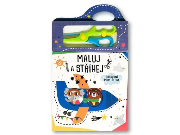 Maluj a stříhej Dopravní prostředky (poškozené)