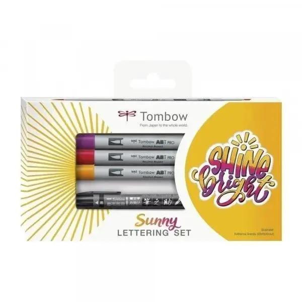 Tombow Sunny Lettering Set (poškozené)
