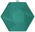 Lízací podložka Epic Pet Lick&Snack hexagon světle zelený