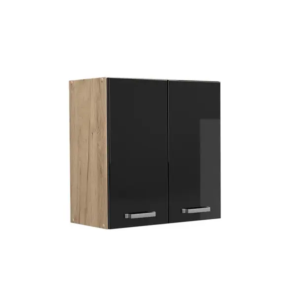 Vicco VĚŠÁK NA STĚNU R-Line Černý vysoký lesk 60 cm