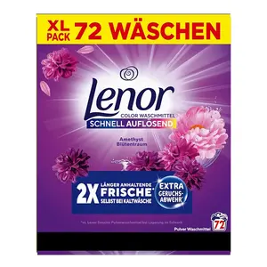 LENOR Prací prášek amethyst flower bloom 72 praní