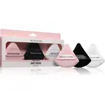 Revolution Soft Focus Powder Puff Trio labutěnka 3 ks
