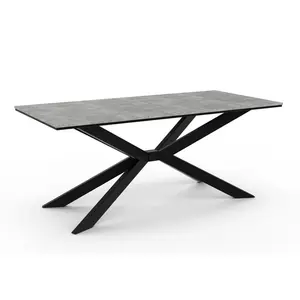Home Collective JÍDELNÍ STŮL 190 cm Kamenně šedý