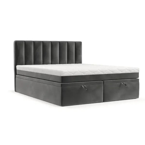 AltaBeds POSTEL BOXSPRING LUME 200/200 Šedá
