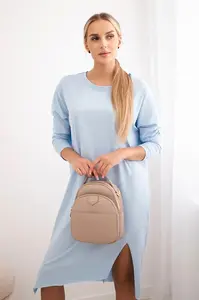 Oversize šaty modré