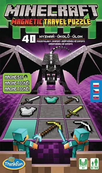 Minecraft Magnetická cestovní hra