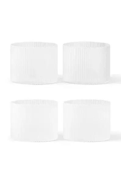 Ferm Living  Sada skleniček  Ripple Low Glasses 200 ml 4-pack