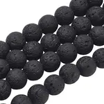 Natural Lava Rock Beads Strands