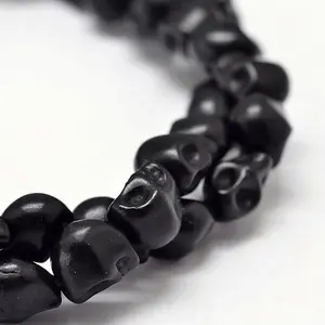 Dyed Synthetic Turquoise Bead Strands