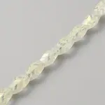 Transparent Electroplate Glass Beads