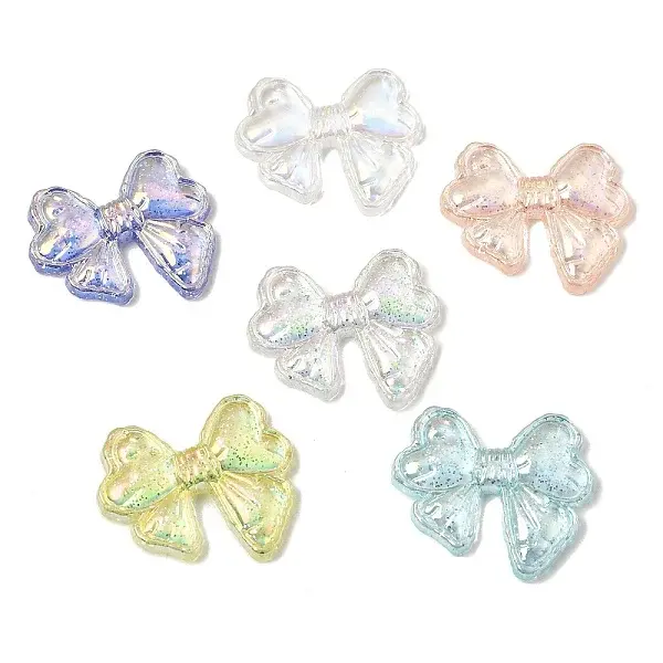 UV Plating Transparent Acrylic Cabochons