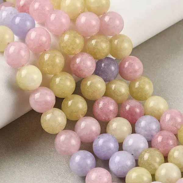 Dyed Natural Malaysia Jade Beads Strands