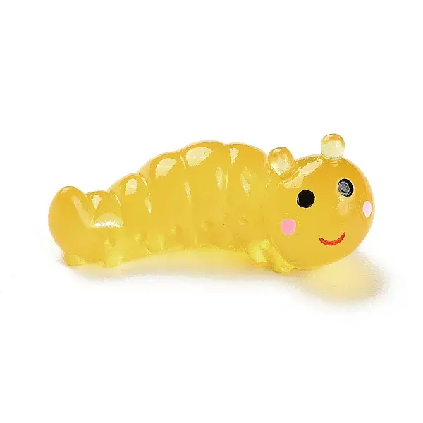 Luminous Resin Worm Ornament