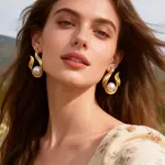 304 Stainless Steel Stud Earrings for Women