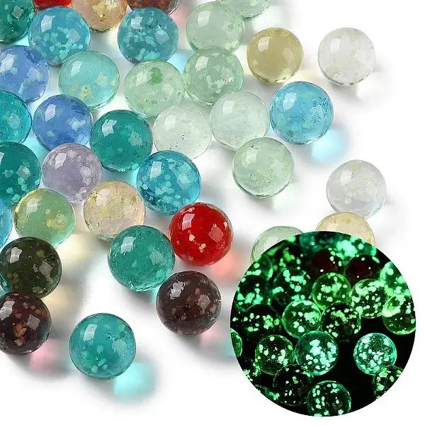 Luminous Handmade Transparent Lampwork Beads
