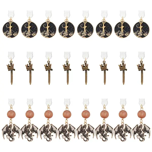 24Pcs 3 Style Plastic Mobile Dustproof Plugs