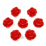 Dyed Synthetic Coral Beads