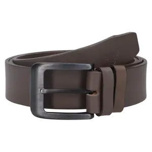Pánský kožený opasek Belt Toro Lenny - šedá
