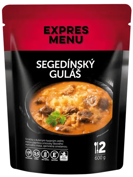 EXPRES MENU Segedínský guláš 600 g (2 porce)