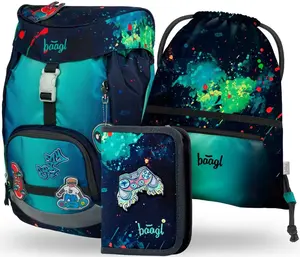 3 SET AIRY Chill: batoh, penál, sáček - -