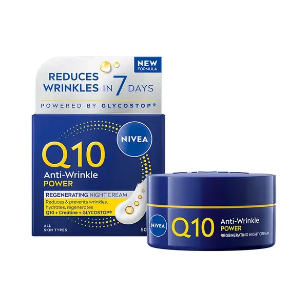 Nivea Q10 Power regenerační noční krém proti vráskám 50 ml