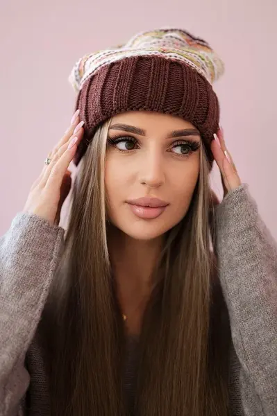 Dámská kšiltovka Feba K330 hnědá