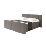 ALTDECOR POSTEL boxspring s matrací H4 - EVON Zanozek - 140x200 cm Hnědá