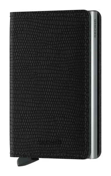 Kožená mini peněženka Secrid Slimwallet Rango Black