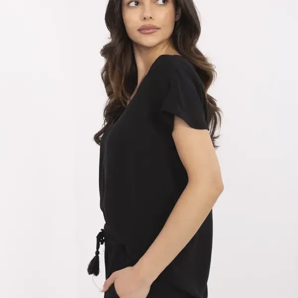 Blouse-D73761M11171B-black