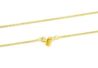 Beneto Exclusive Jemný pozlacený řetízek ze stříbra Pancer Gold 42 cm