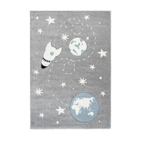 DĚTSKÝ KOBEREC, 80/150 cm, barvy stříbra