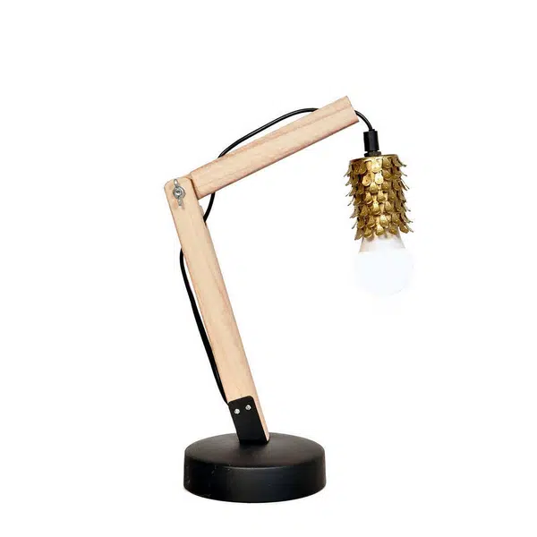 P & B STOLNÍ LAMPA, E27, 16/13/38,5 cm