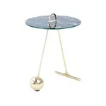 ODKLÁDACÍ STOLEK, černá, barvy zlata