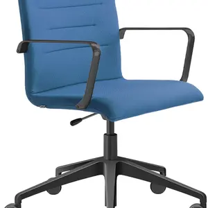 LD SEATING Kancelářská židle OSLO 227-RA,F80-N1, kříž a područky černý